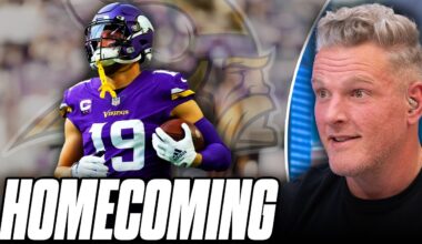 Adam Thielen Traded From Panthers Back To Minnesota Vikings?! | Pat McAfee Show