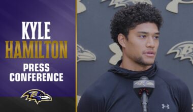Kyle Hamilton on His Record-Breaking Contract Extension | Baltimore Ravens