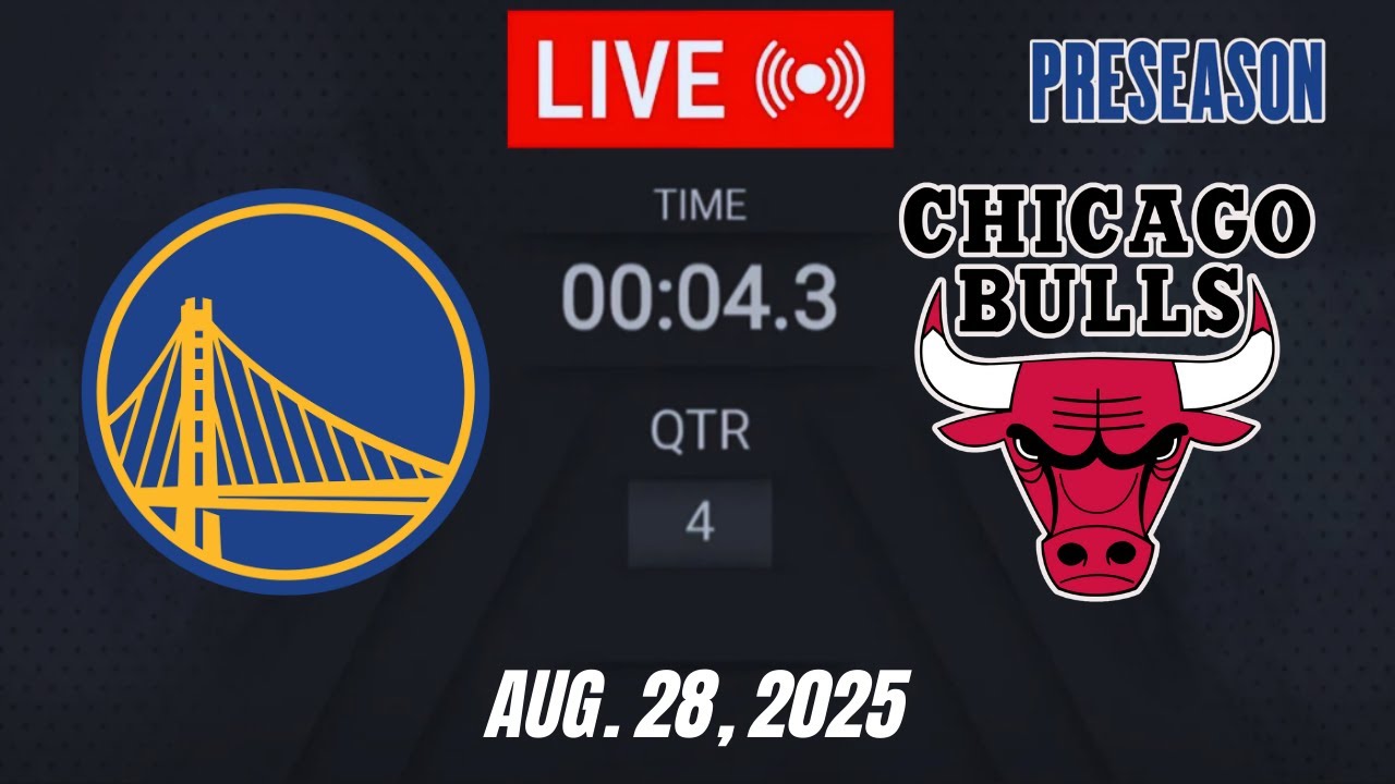 NBA LIVE! Golden State Warriors vs Chicago Bulls | August 28, 2025 | Warriors vs Bulls 2K Full Game
