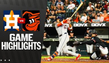 Astros vs. Orioles Game Highlights (8/22/25) | MLB Highlights