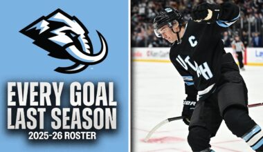 EVERY GOAL last season from the 2025-26 UTAH MAMMOTH 🦣 #32in32