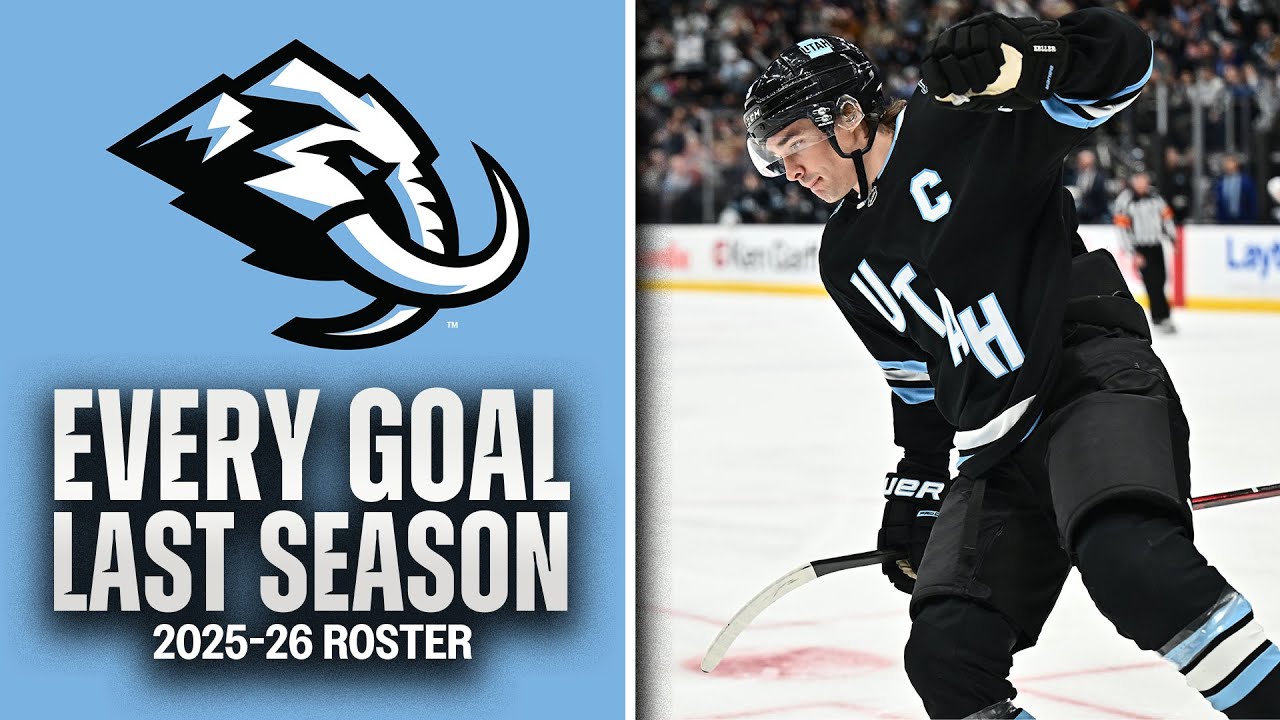 EVERY GOAL last season from the 2025-26 UTAH MAMMOTH 🦣 #32in32