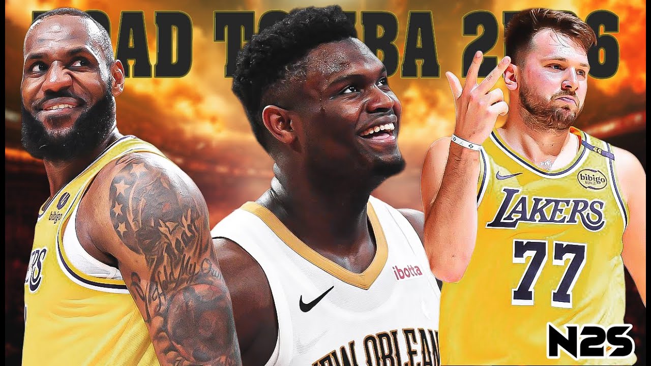 NEW LOOK LAKERS vs PELICANS - Zion WILLIAMSON - Luka DONCIC - Lebron JAMES - Road to NBA 2K26