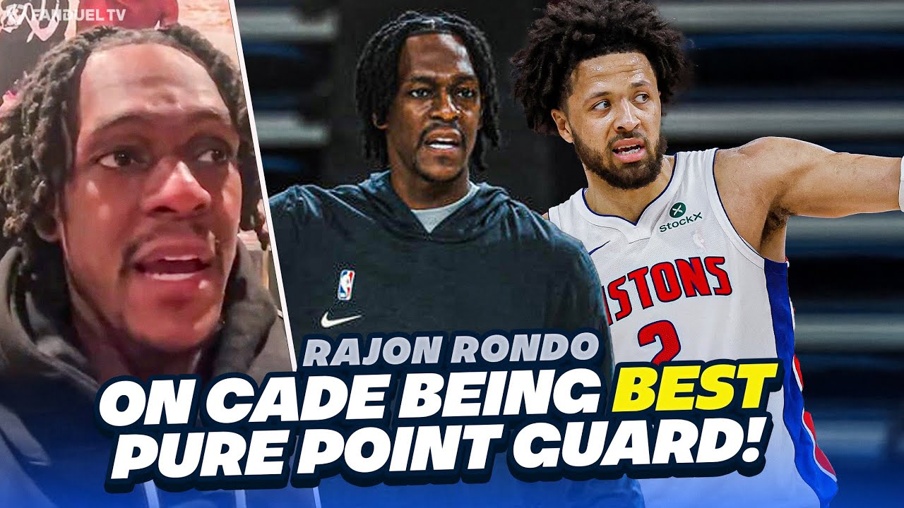 Rajon Rondo on Becoming a NBA Head Coach & Cade Cunningham Can Be BEST Pure Point Guard!