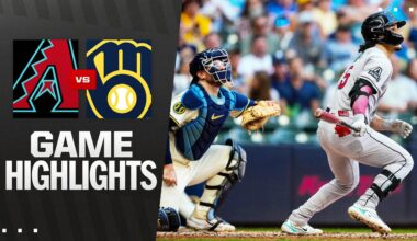 D-Backs vs. Brewers Game Highlights (8/28/25) | MLB Highlights