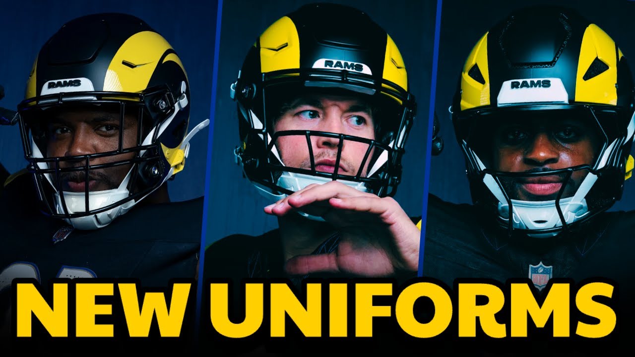 My REACTION to Rams 'Midnight Mode' NEW Uniforms