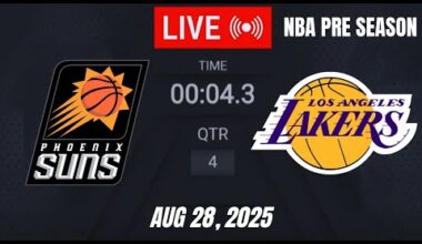 NBA LIVE! Los Angeles Lakers vs Phoenix Suns | August 29, 2025 | Lakers vs Suns LIVE (2K25)