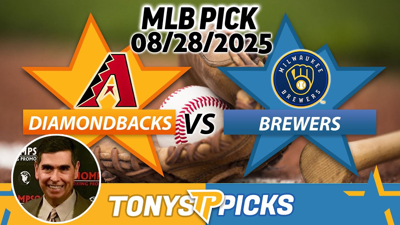 Arizona Diamondbacks vs Milwaukee Brewers Pick 8/28/25 MLB Pick Prediction