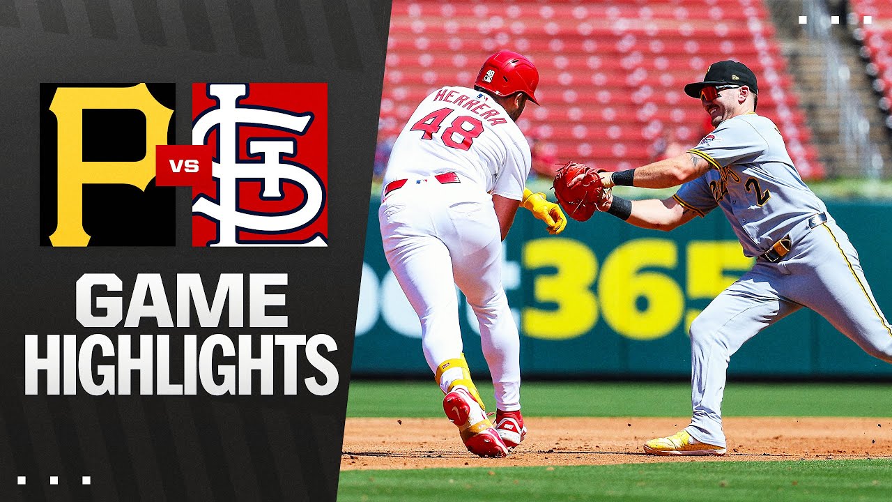 Pirates vs. Cardinals Game Highlights (8/28/25) | MLB Highlights