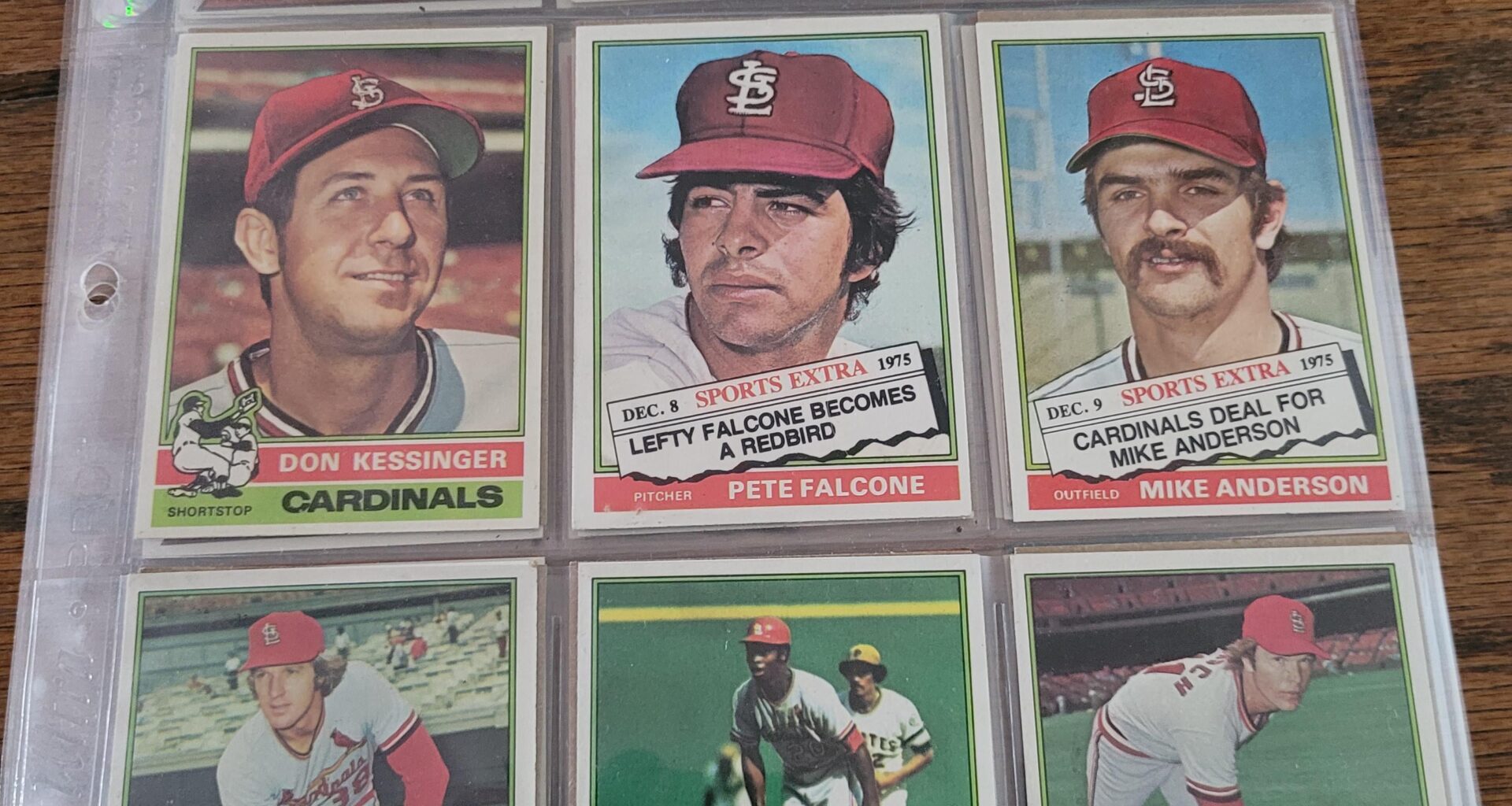 70s era Cardinals cards