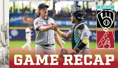 D-backs vs. Brewers Game Highlights (8/28/25) | MLB Highlights | Arizona Diamondbacks