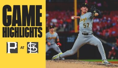 Bubba Chandler Picks Up First MLB Win | Pirates vs. Cardinals Game Highlights (8/27/25)