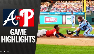 Braves vs. Phillies Game Highlights (8/28/25) | MLB Highlights