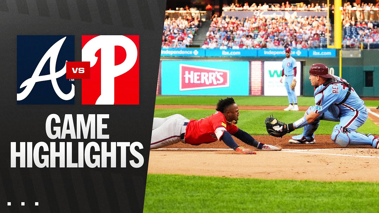 Braves vs. Phillies Game Highlights (8/28/25) | MLB Highlights