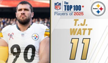 11: T.J. Watt (LB, Steelers) | Top 100 Players of 2025