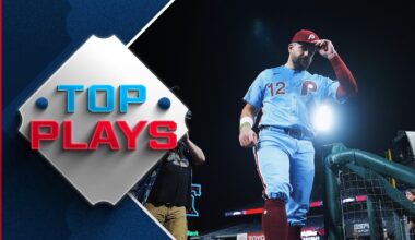 Top MLB Plays of 8/28/25 (Kyle Schwarber homers four times, Blake Perkins home run robbery and MORE)