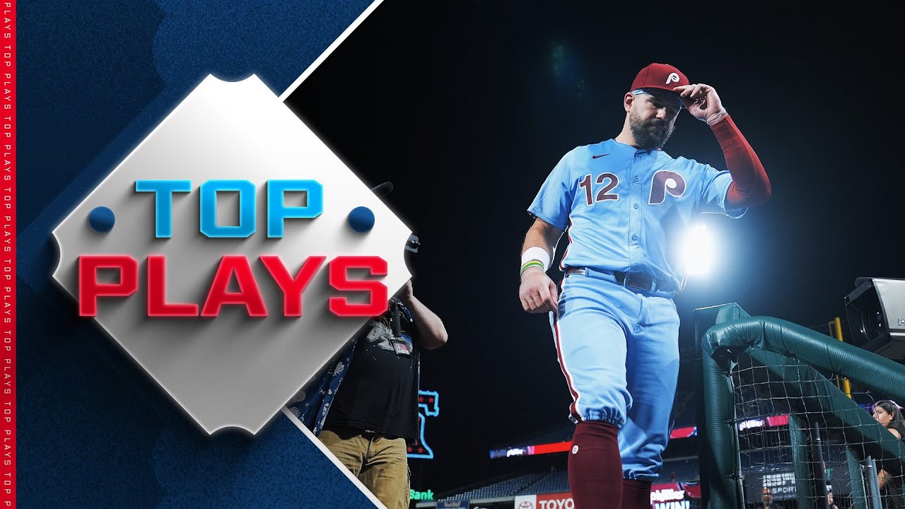 Top MLB Plays of 8/28/25 (Kyle Schwarber homers four times, Blake Perkins home run robbery and MORE)