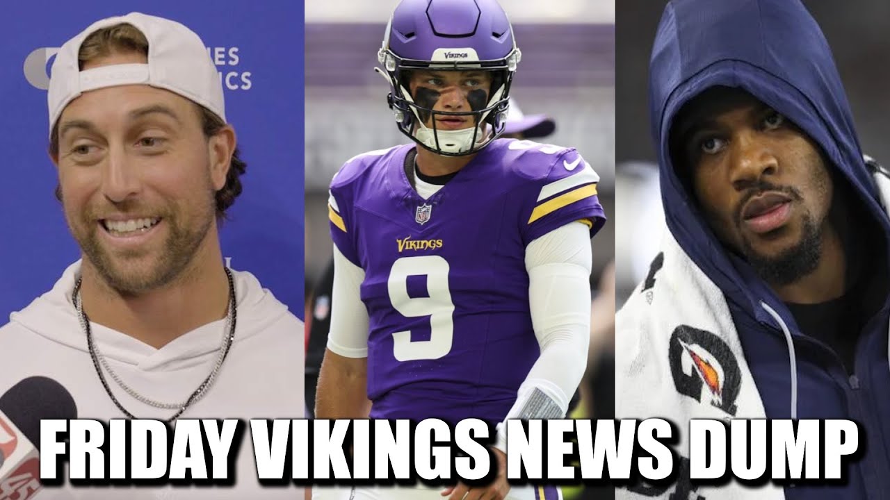 Minnesota Vikings News Dump (8.29.2025) | Thielen Presser, Team Captains, Parsons GGGBP