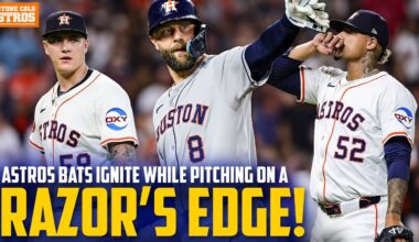 Astros offense looks REVITALIZED just in time for latest pitching HURDLES!