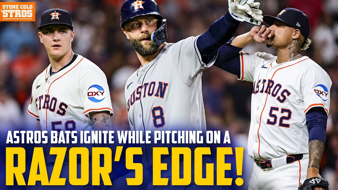 Astros offense looks REVITALIZED just in time for latest pitching HURDLES!
