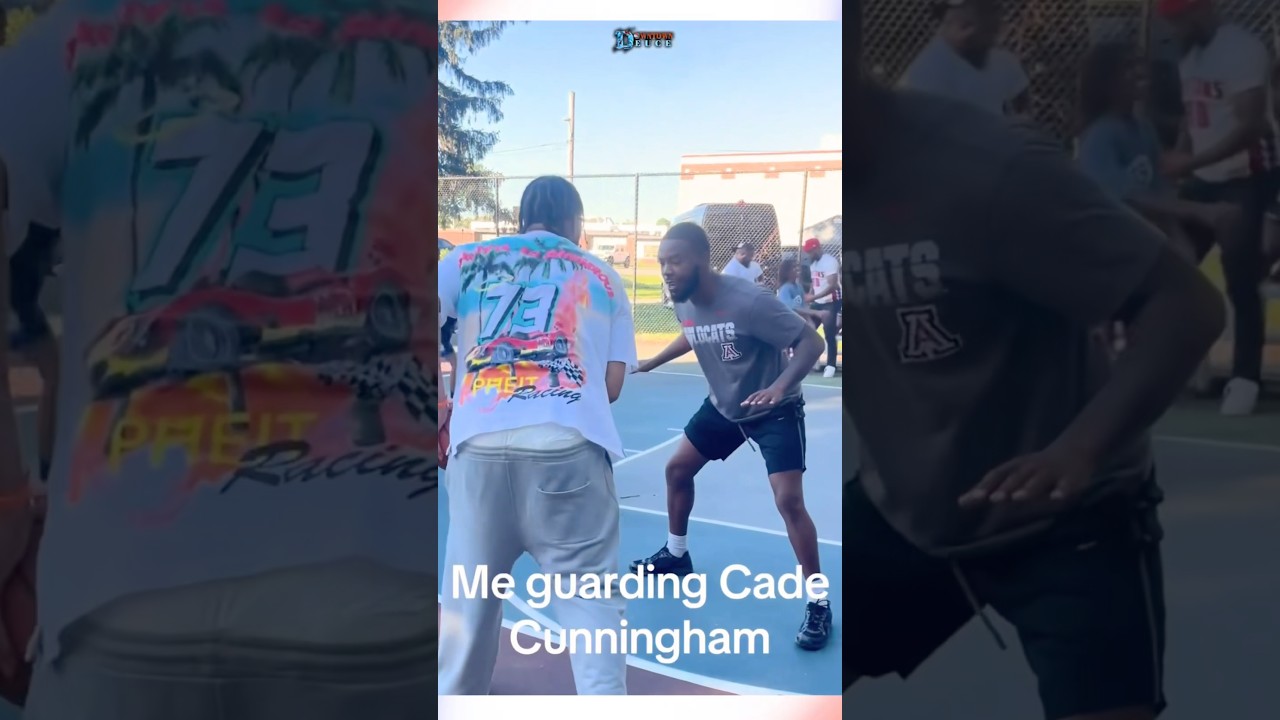 Cade Playing BULLY BALL Against A Fan! 👀