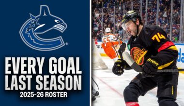 EVERY GOAL last season from the 2025-26 VANCOUVER CANUCKS 🐋 #32in32