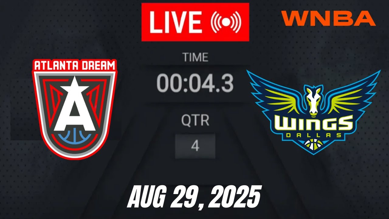 LIVE: Dallas Wings vs Atlanta Dream I WNBA Regular Season 2025 ! August 29, 2025 2K Live