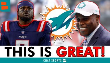 Dolphins Just Received A GIFT From The New England Patriots