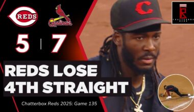 Cincinnati Reds FALLING OUT of NL Wild Card Race, Lose 4th Straight Game | St. Louis Cardinals Recap