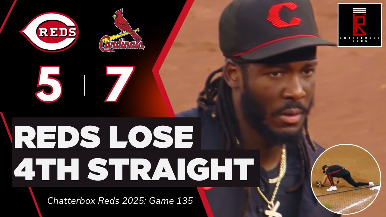 Cincinnati Reds FALLING OUT of NL Wild Card Race, Lose 4th Straight Game | St. Louis Cardinals Recap