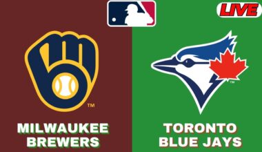 🔴LIVE : Milwaukee Brewers Vs Toronto Blue Jays | MLB 2025 | MLB Live Baseball Score