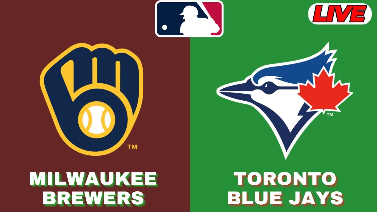 🔴LIVE : Milwaukee Brewers Vs Toronto Blue Jays | MLB 2025 | MLB Live Baseball Score