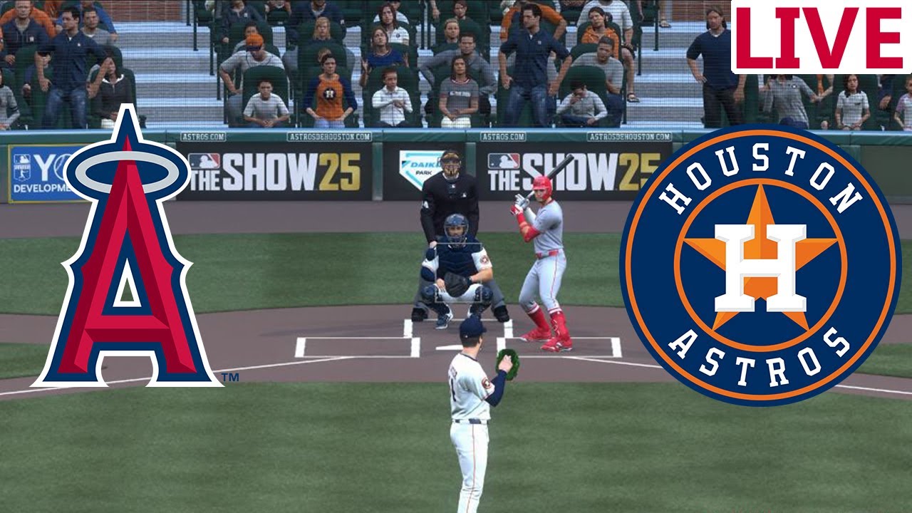 🔴LIVE 🔴Los Angeles Angels VS Houston Astros /August 29/ Envivo TV/MLB THE SHOW 25