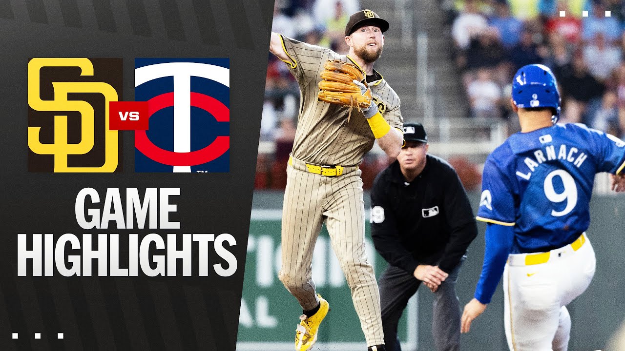 Padres vs. Twins Game Highlights (8/29/25) | MLB Highlights