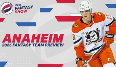 2025 Fantasy Hockey Team Previews | Anaheim Ducks