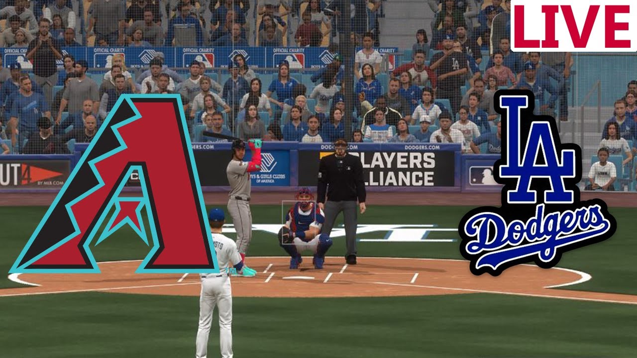 🔴LIVE 🔴Arizona Diamondbacks VS Los Angeles Dodgers /August 29/ Mlb Envivo /MLB THE SHOW 25