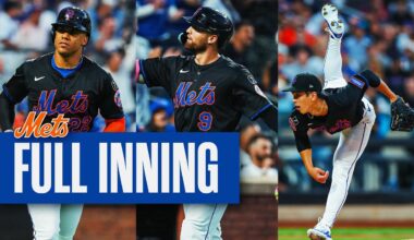 Jonah Tong's First Inning & Mets Put Up 5 Runs on First 5 Batters! Soto & Nimmo Homer vs. Miami