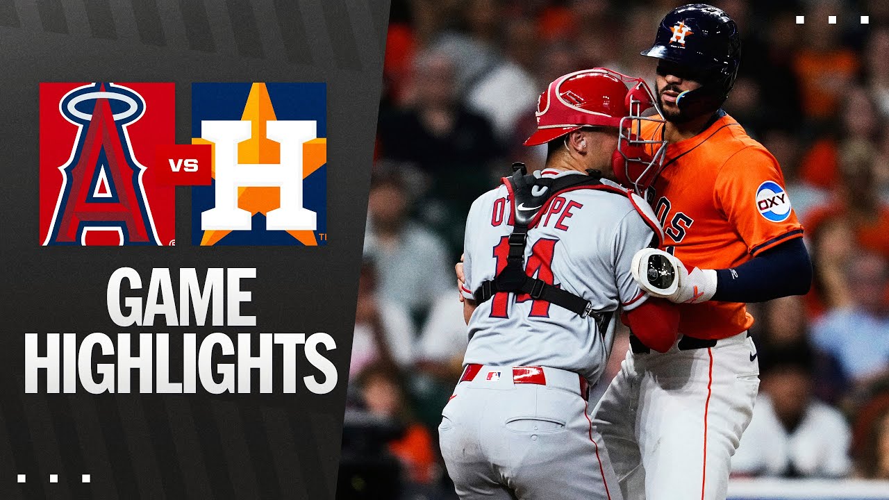 Angels vs. Astros Game Highlights (8/29/25) | MLB Highlights