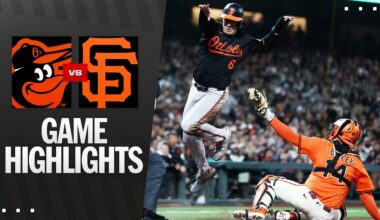 Orioles vs. Giants Game Highlights (8/29/25) | MLB Highlights