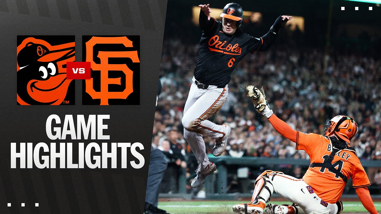 Orioles vs. Giants Game Highlights (8/29/25) | MLB Highlights