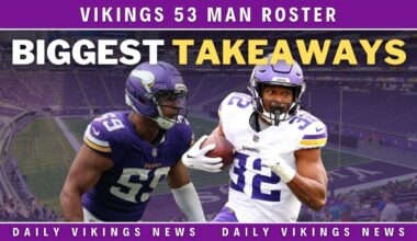 🔥 Vikings Final 53 Man Roster | Biggest Takeaways, Surprises & Remaining Questions