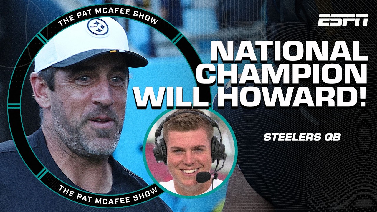 Will Howard is HONORED to learn behind Aaron Rodgers in Pittsburgh 🤝 | The Pat McAfee Show