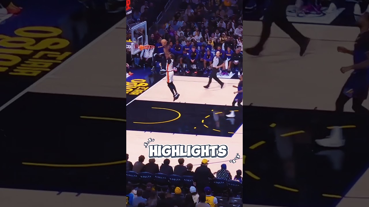 Thompson Shows Off Speed and Throws Down Dunk! | Lakers vs Pistons | NBA 2024 Highlights #nba