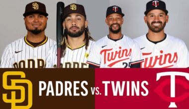 Padres Vs Twins l Juego En Vivo Hoy  l MLB