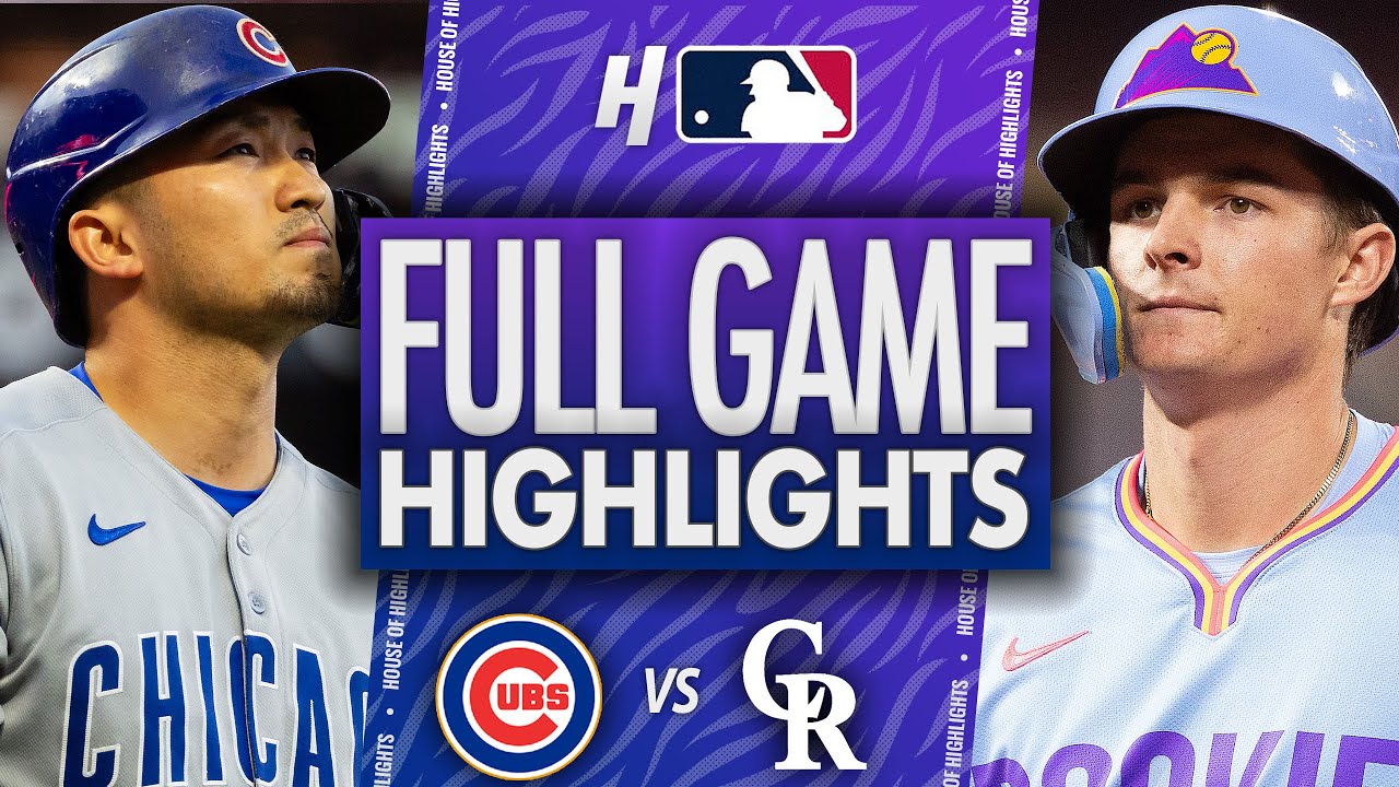 Chicago Cubs vs Colorado Rockies - FULL GAME HIGHLIGHTS | August 29, 2025 MLB Season