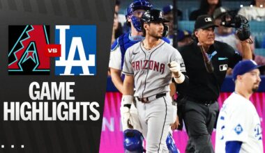 D-backs vs. Dodgers Game Highlights (8/29/25) | MLB Highlights
