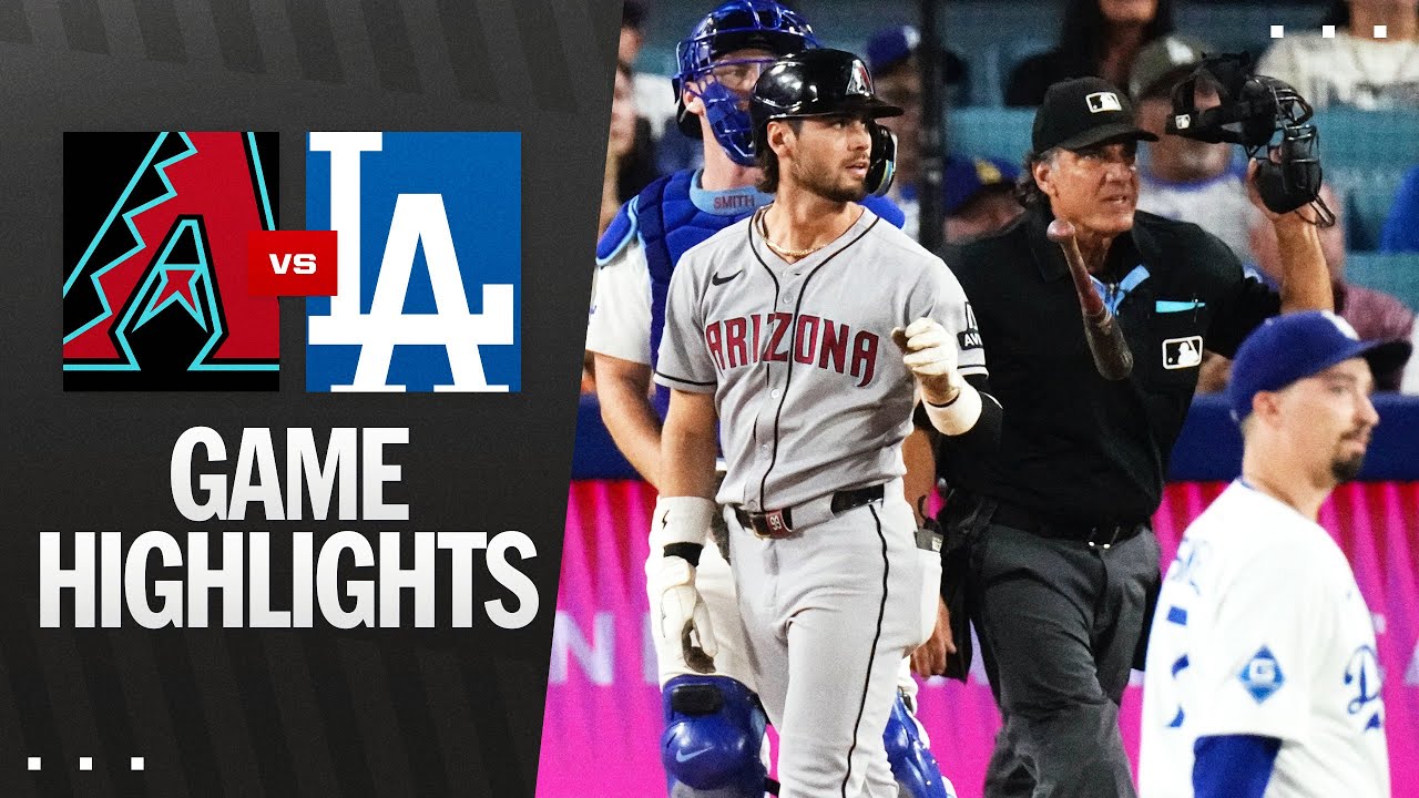 D-backs vs. Dodgers Game Highlights (8/29/25) | MLB Highlights