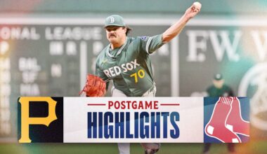 Condensed Game: Boston Red Sox vs Pittsburgh Pirates - August 29, 2025