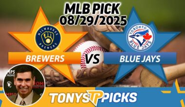 Milwaukee Brewers vs Toronto Blue Jays Pick 8/29/25 MLB Pick Prediction