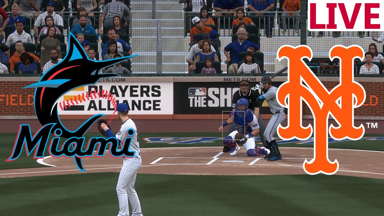 🔴LIVE 🔴Miami Marlins VS  New York Mets/ August 29/ Baseball Envivo/MLB THE SHOW 25